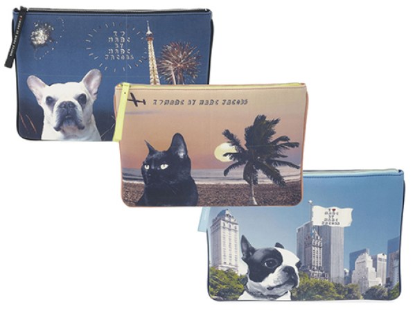 Bolsa con motivos de mascotas de Marc Jacobs.