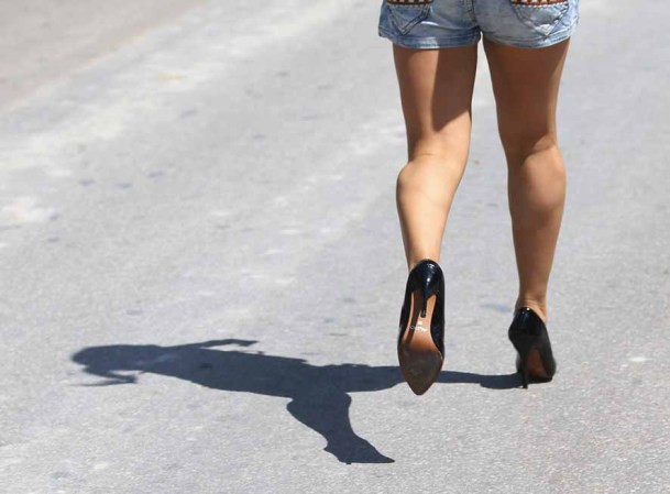Parecen ser expertos cuando corren a alta velocidad y en tacones.