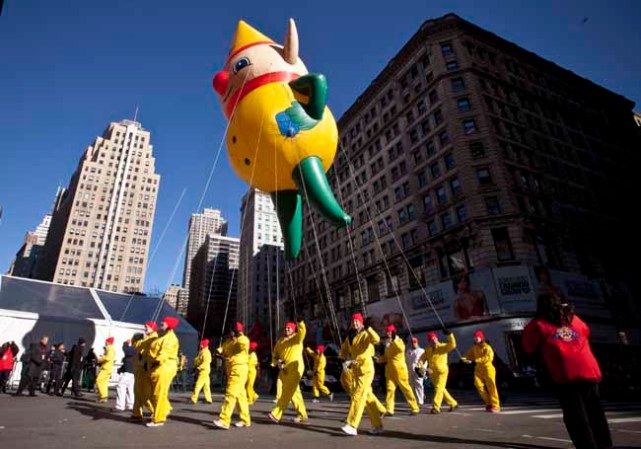 Macys Parade 2013: sonrisas a baja temperatura.