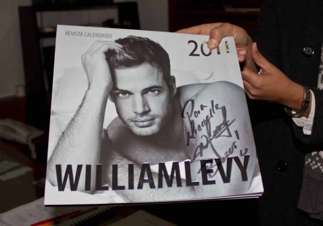 En el día de lanzamiento de su calendario. 1ero de diciembre del 2010.