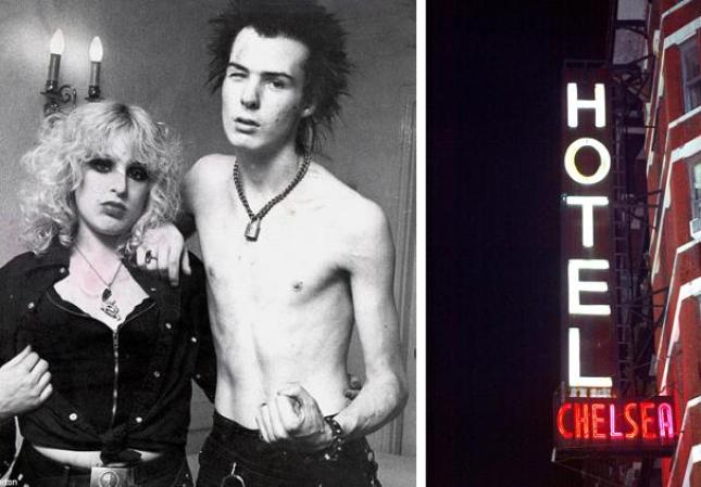 El cantante punk Sid Vicious de los Sex Pistols murió de una sobredosis mientras aguardaba juicio acusado de haber matado a su novia Nancy Spungeon con un cuchillo en el Hotel Chelsea de Nueva York, en 1978.