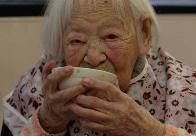 Misao Okawa, la mujer más vieja del mundo cumple 116 años.