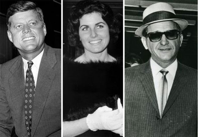 Giancana y el presidente John Kennedy compartieron novia, la modelo Judith Campbell Exner, situación de la que no se sabe si tuvo otras implicaciones más allá de las meramente sexuales.