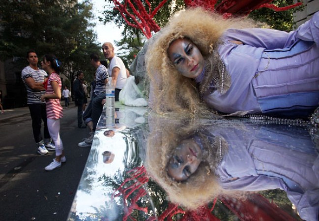 Imágenes del desfile de “Columbus Day” en la ciudad de Nueva York.