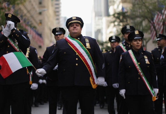Imágenes del desfile de “Columbus Day” en la ciudad de Nueva York.