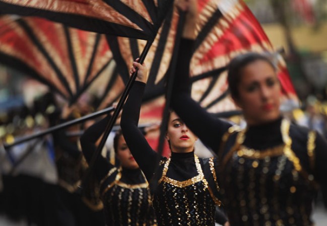 Imágenes del desfile de “Columbus Day” en la ciudad de Nueva York.