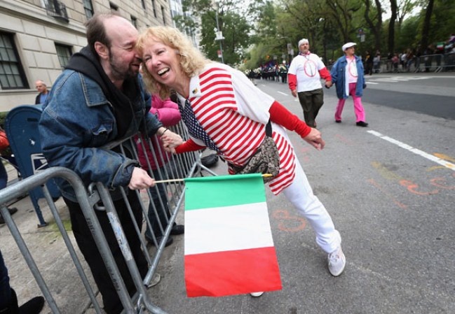 Imágenes del desfile de “Columbus Day” en la ciudad de Nueva York.