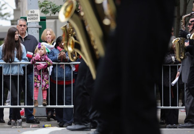 Imágenes del desfile de “Columbus Day” en la ciudad de Nueva York.