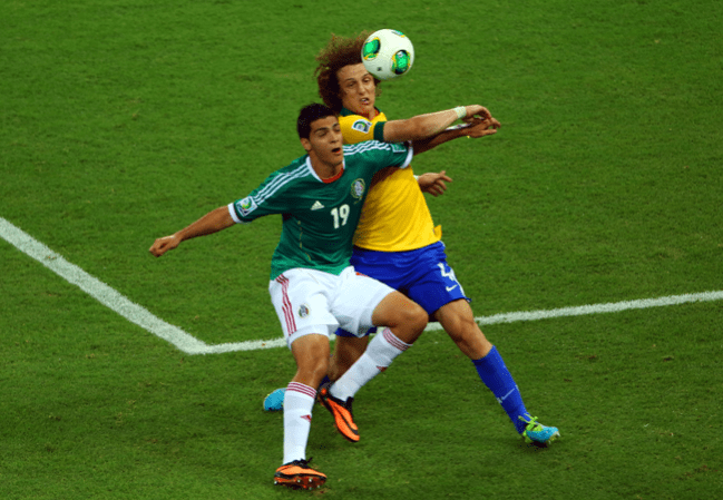 El delantero Raúl Jiménez (América).