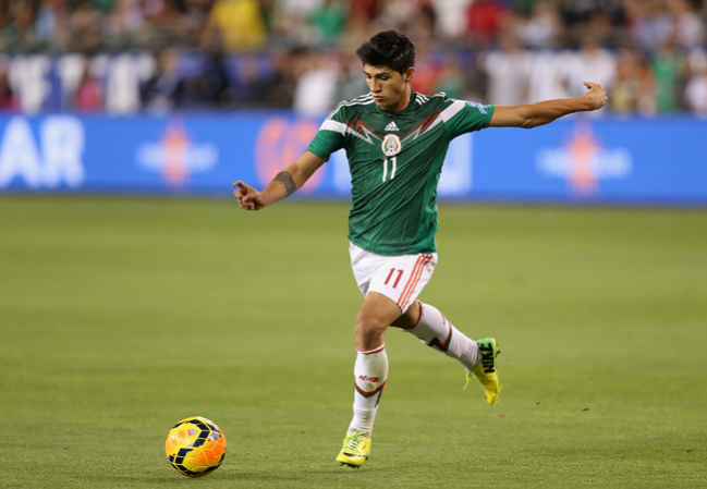 El delantero Alan Pulido (Tigres).