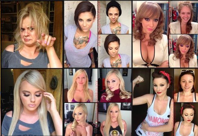 La estilista Melissa Murphy se ha especializado en maquillar a las actrices porno para sus escenas.