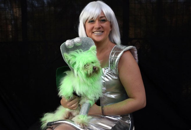 Varias mascotas se dieron cita al desfile “Tompkins Square Halloween Dog Parade” de Nueva York , una fiesta de Halloween para perros por todo lo alto.