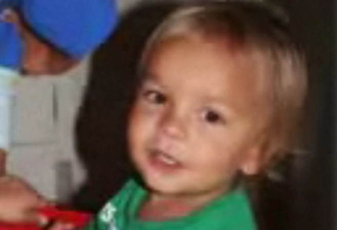 ...y la otra víctima fue su hermanito Leo Krim, de 2 años.