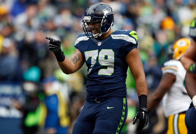 Garry Gilliam #79 Seattle Seahawks
