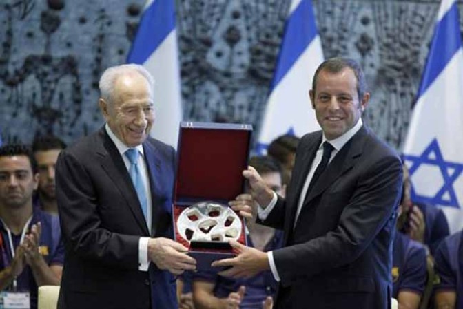 Gira del Barcelona por Israel.