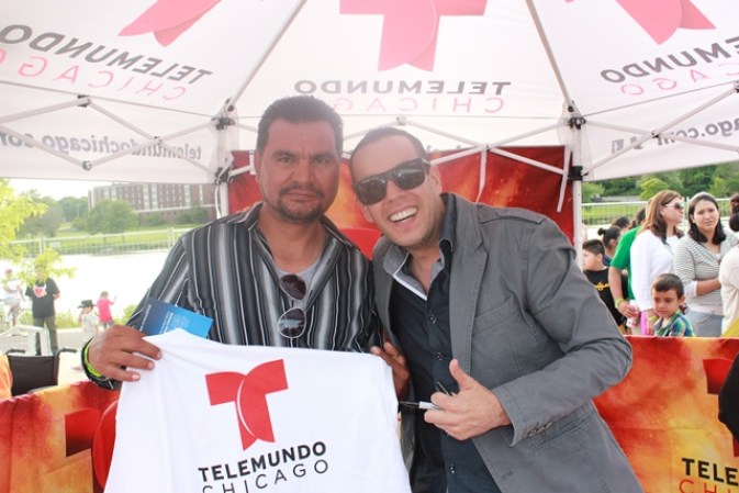 Telemundo Chicago presente en el "Festival del Sagrado Corazón" en "Aurorita la Bella".