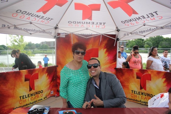 Telemundo Chicago presente en el "Festival del Sagrado Corazón" en "Aurorita la Bella".