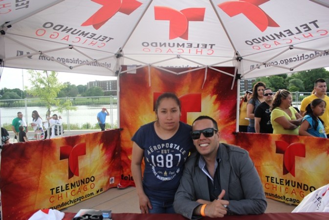 Telemundo Chicago presente en el "Festival del Sagrado Corazón" en "Aurorita la Bella".