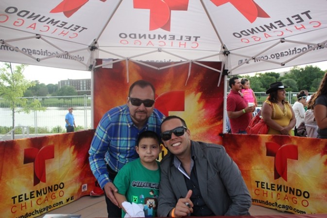 Telemundo Chicago presente en el "Festival del Sagrado Corazón" en "Aurorita la Bella".