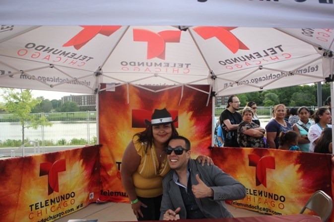 Telemundo Chicago presente en el "Festival del Sagrado Corazón" en "Aurorita la Bella".