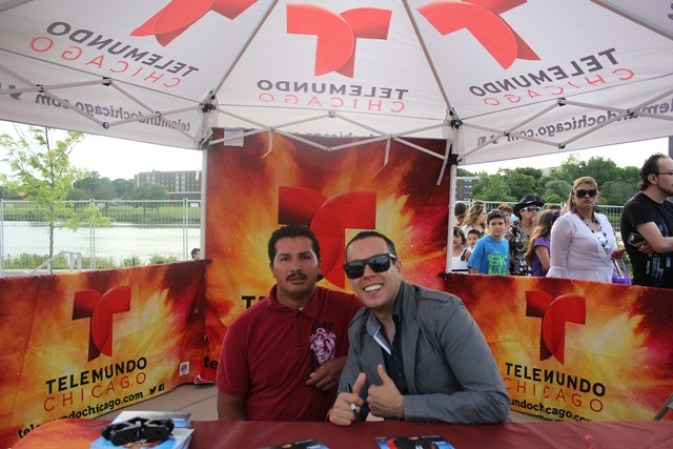Telemundo Chicago presente en el "Festival del Sagrado Corazón" en "Aurorita la Bella".