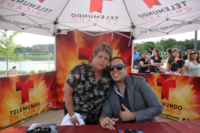 Telemundo Chicago presente en el "Festival del Sagrado Corazón" en "Aurorita la Bella".