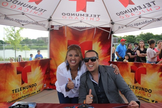 Telemundo Chicago presente en el "Festival del Sagrado Corazón" en "Aurorita la Bella".