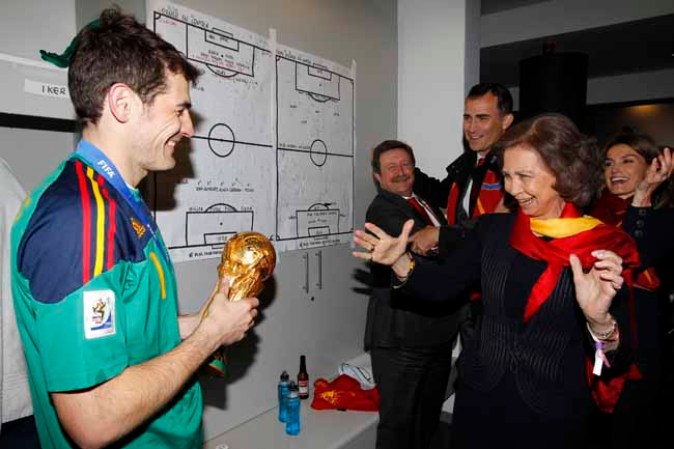 El "bombonazo" de Iker Casillas.