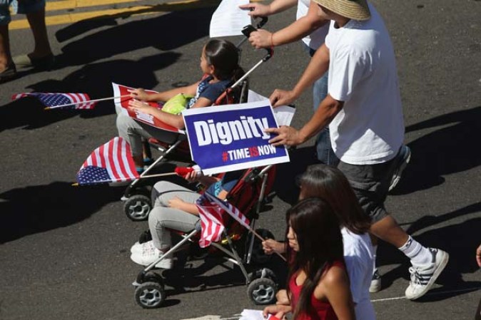 Marcha en Los Ángeles.