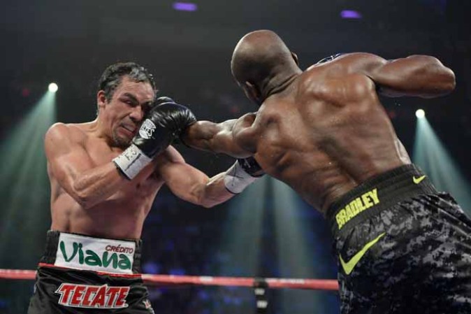 Bradley vs Márquez, la pelea que ganó el estadounidense.