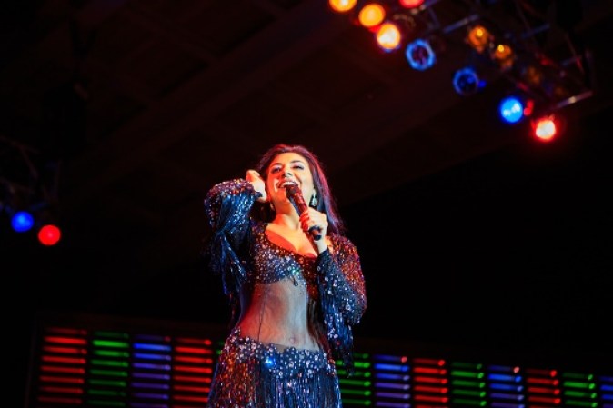 La cantante mexiana Graciela Beltrán, la "Reina del Pueblo", cautivó a los asistentes a la "Descarga 2014" de Telemundo Chicago y Mun2.