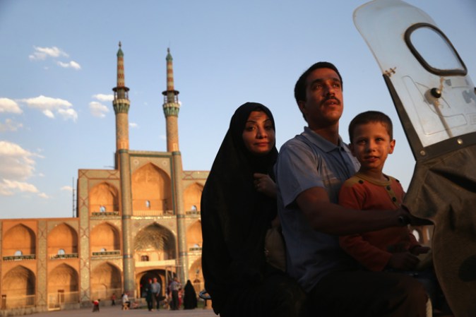 YAZD, IRAN La Amir Chakhmaq Hosseinieh una de las más grandes estructuras de Iran.