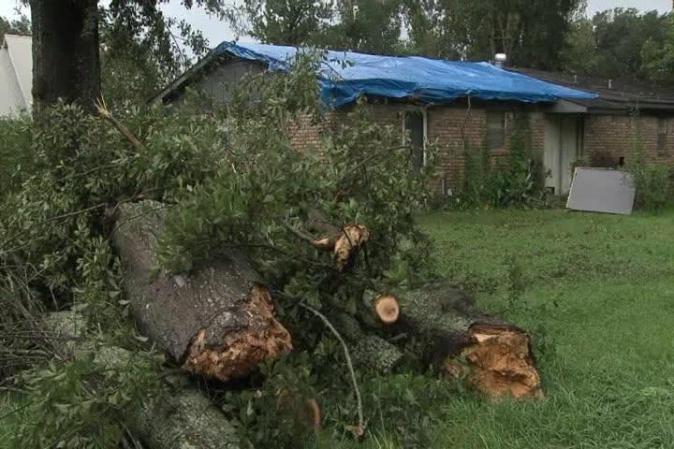 Casi 500 mil personas quedaron sin luz en la zona a causa del huracán.