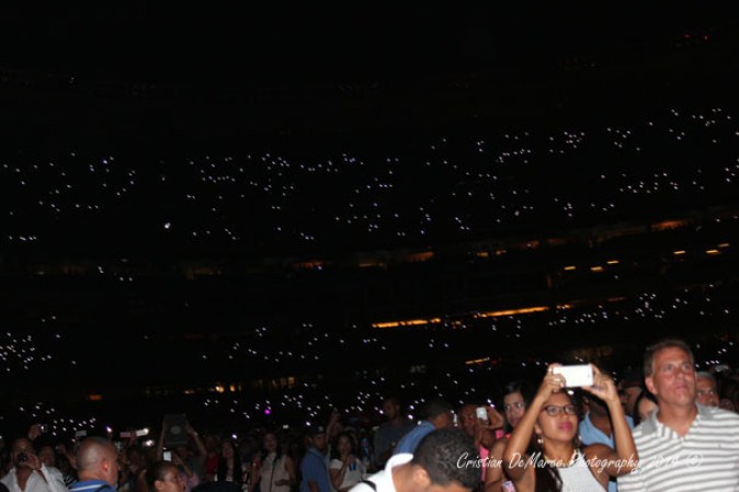 Imágenes del concierto histórico de Romeo Santos “El Rey de la Bachata” en el Yankee Stadium de Nueva York.