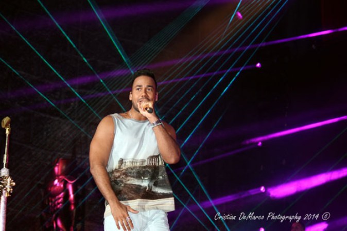 Imágenes del concierto histórico de Romeo Santos “El Rey de la Bachata” en el Yankee Stadium de Nueva York.