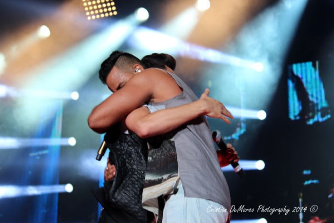 Imágenes del concierto histórico de Romeo Santos “El Rey de la Bachata” en el Yankee Stadium de Nueva York.
