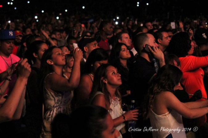 Imágenes del concierto histórico de Romeo Santos “El Rey de la Bachata” en el Yankee Stadium de Nueva York.