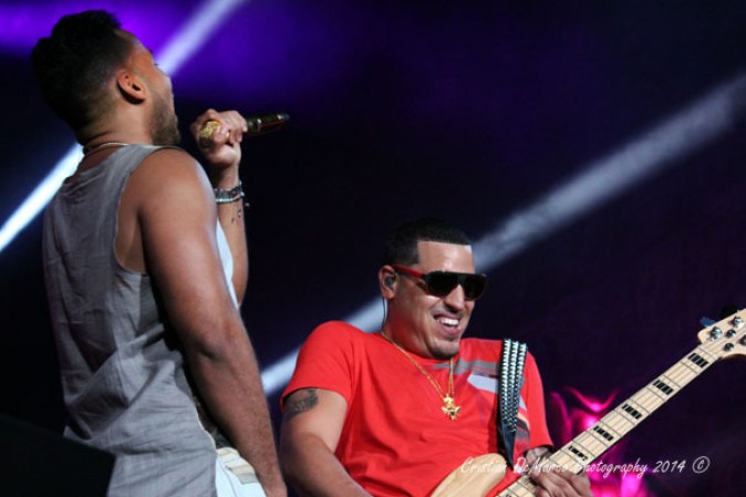 Imágenes del concierto histórico de Romeo Santos “El Rey de la Bachata” en el Yankee Stadium de Nueva York.