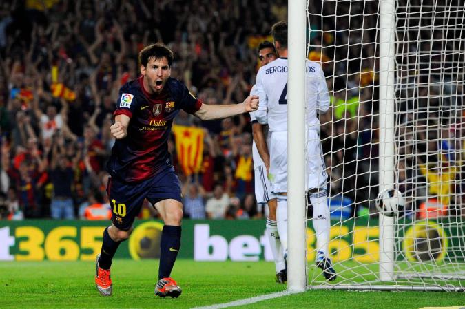 Messi celebra.
