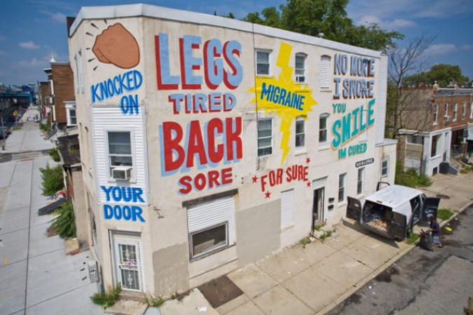 “Love Letter 8”, de Steve Powers (Market Street, al oeste de Filadelfia)