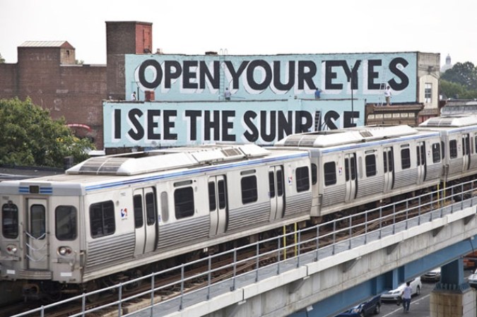 “Love Letter 5”, de Steve Powers (Market Street, al oeste de Filadelfia)