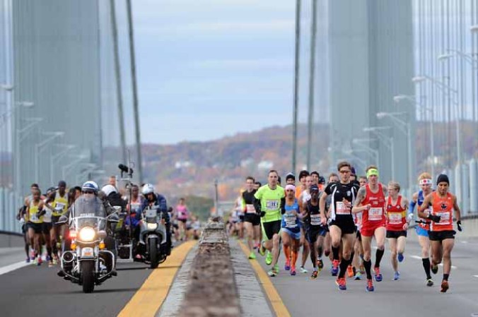 La maratón de NY más blindada en imágenes.