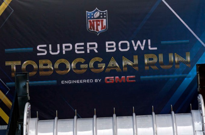 Varias cuadras de la avenida Broadway fueron cerradas para convertirlas en “Super Bowl Boulevard”, con motivo de la semana del Super Bowl XLVIII.