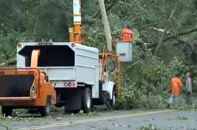 Una gran devastación ocurrió cerca del Río Passaic.
