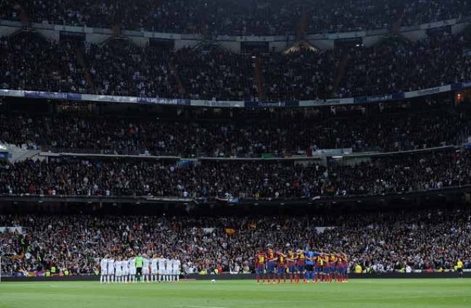 Fotos del clásico Madrid-Barcelona, una batalla de infarto.