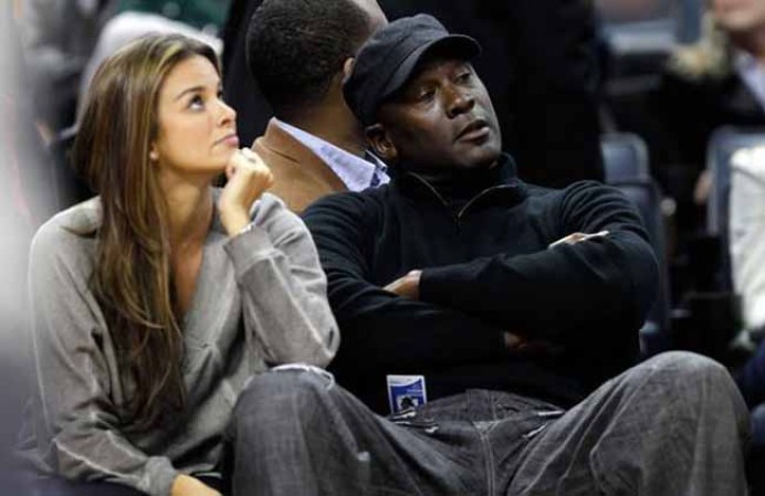 Ivette Prieto y Michael Jordan