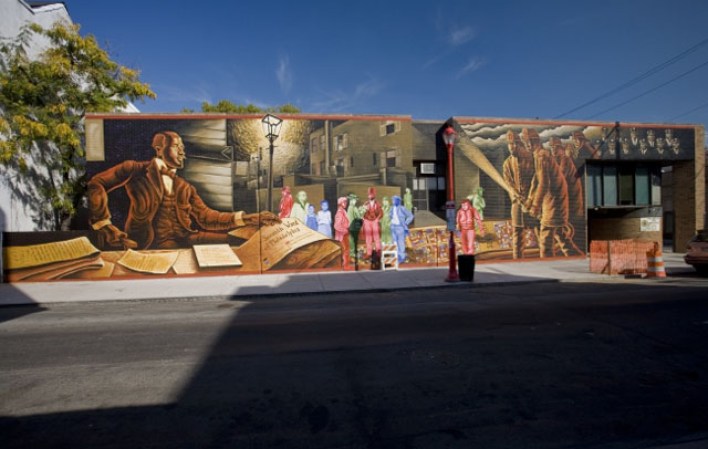 “Mural Mile 6: Mapping Courage”, de Willis Humphrey (Calles 6 y South)