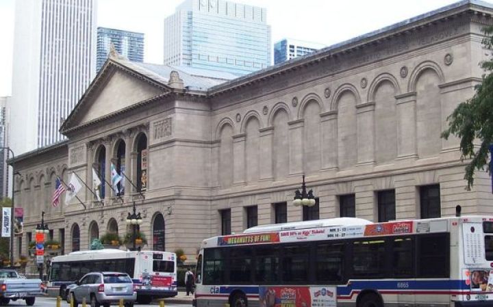 La ciudad de Chicago es famosa por su perfil arquirectónico que cuenta con edificios de fama internacional. El edificio del Art Institute (estructura construida en 1893) alberga una escuela de arte y un famoso museo. Está situado en el Loop (centro) de Chicago en el 111 S Michigan Ave.
