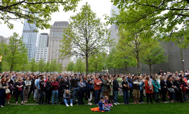 Nueva York rinde tributo a las víctimas caídas durante los ataques del World Trade Center, durante la emotiva inauguración del Museo del 9/11.