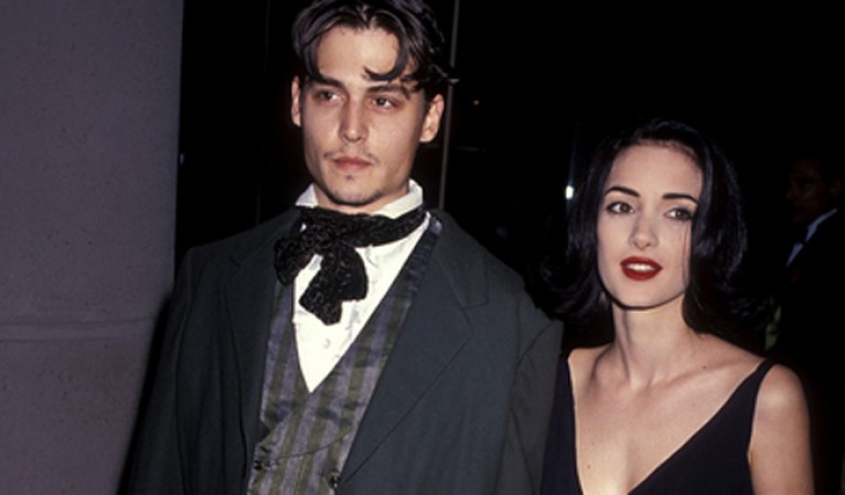 Winona Ryder and Johnny Depp